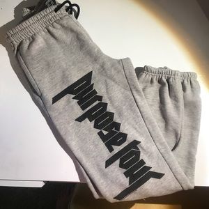 Justin Bieber “Purpose Tour” Sweatpants